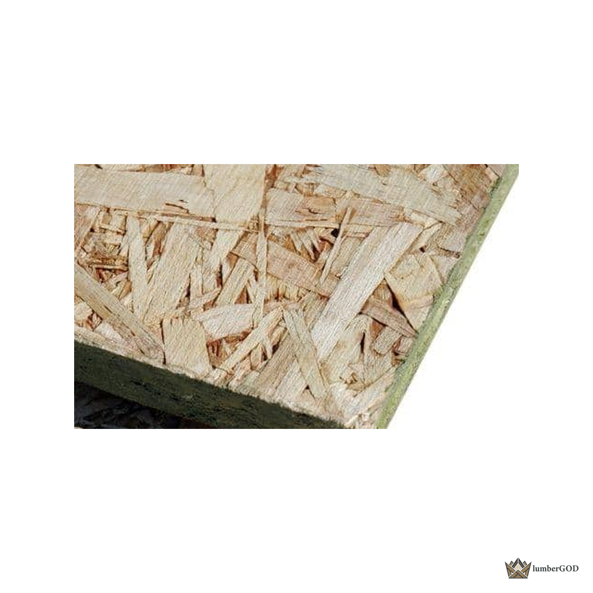 Lumber God 23/32 in Tongue and Groove OSB Subfloor, 4x8 Panel - surface texture detail