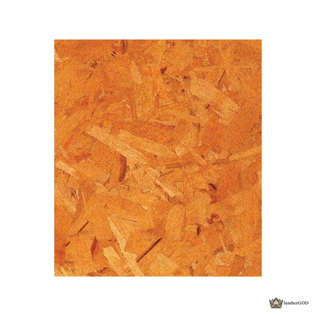 Lumber God 7/16 in OSB Wall and Roof Sheathing, 4x8 Panel - surface texture detail