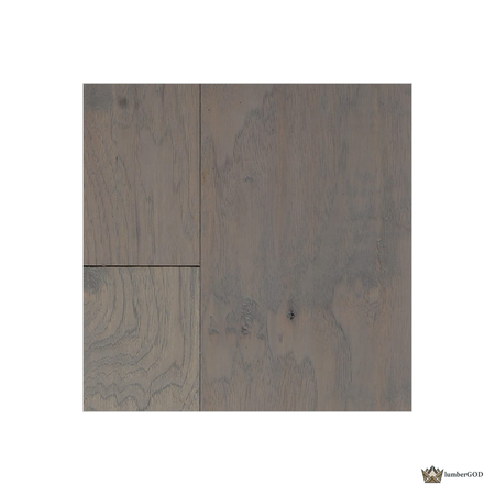 Lumber God Engineered Hickory Flooring, 7 in Wide Plank - surface texture detail