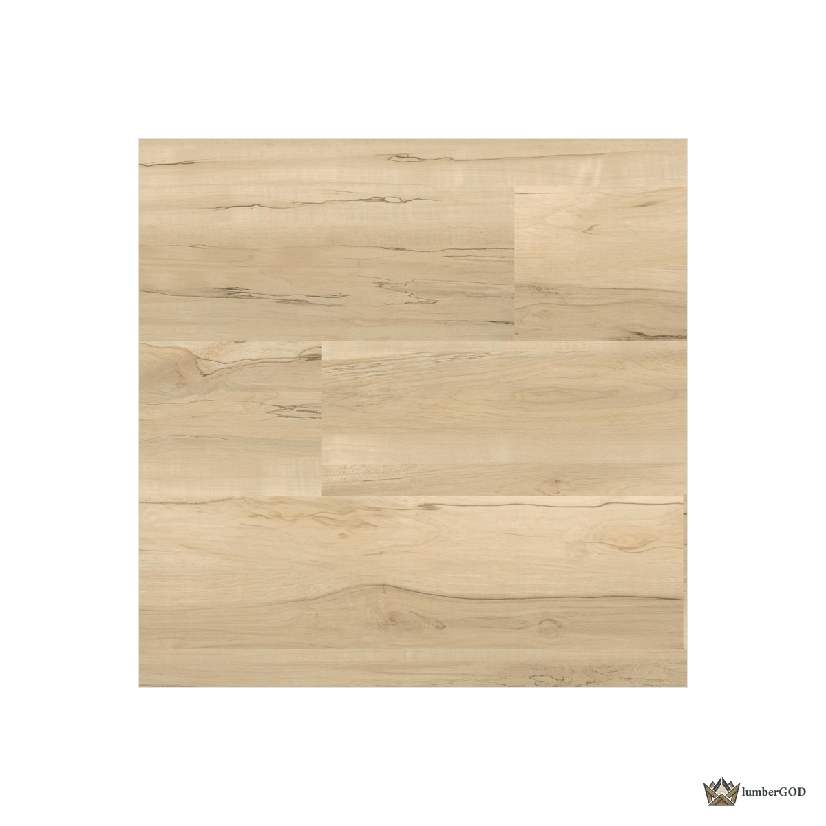 Lumber God 20 Mil Rigid Core Luxury Vinyl Plank, 7x48, Waterproof - surface texture detail