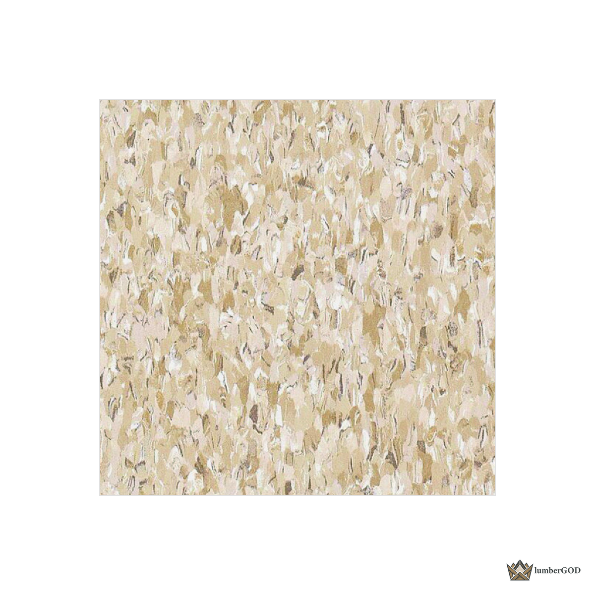 Lumber God Commercial VCT Floor Tile, 12x12, 1/8 in - surface texture detail