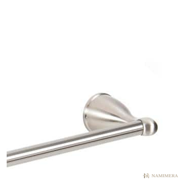 Namimera 3-Piece Bath Hardware Set with 18 in. Towel Bar, Brushed Nickel - alternate view