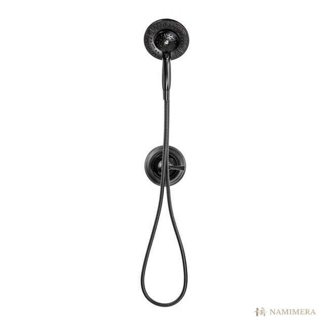 Namimera 2-in-1 Shower Faucet with Detachable Hand Shower, Valve Included, 1.75 GPM, Matte Black - alternate view