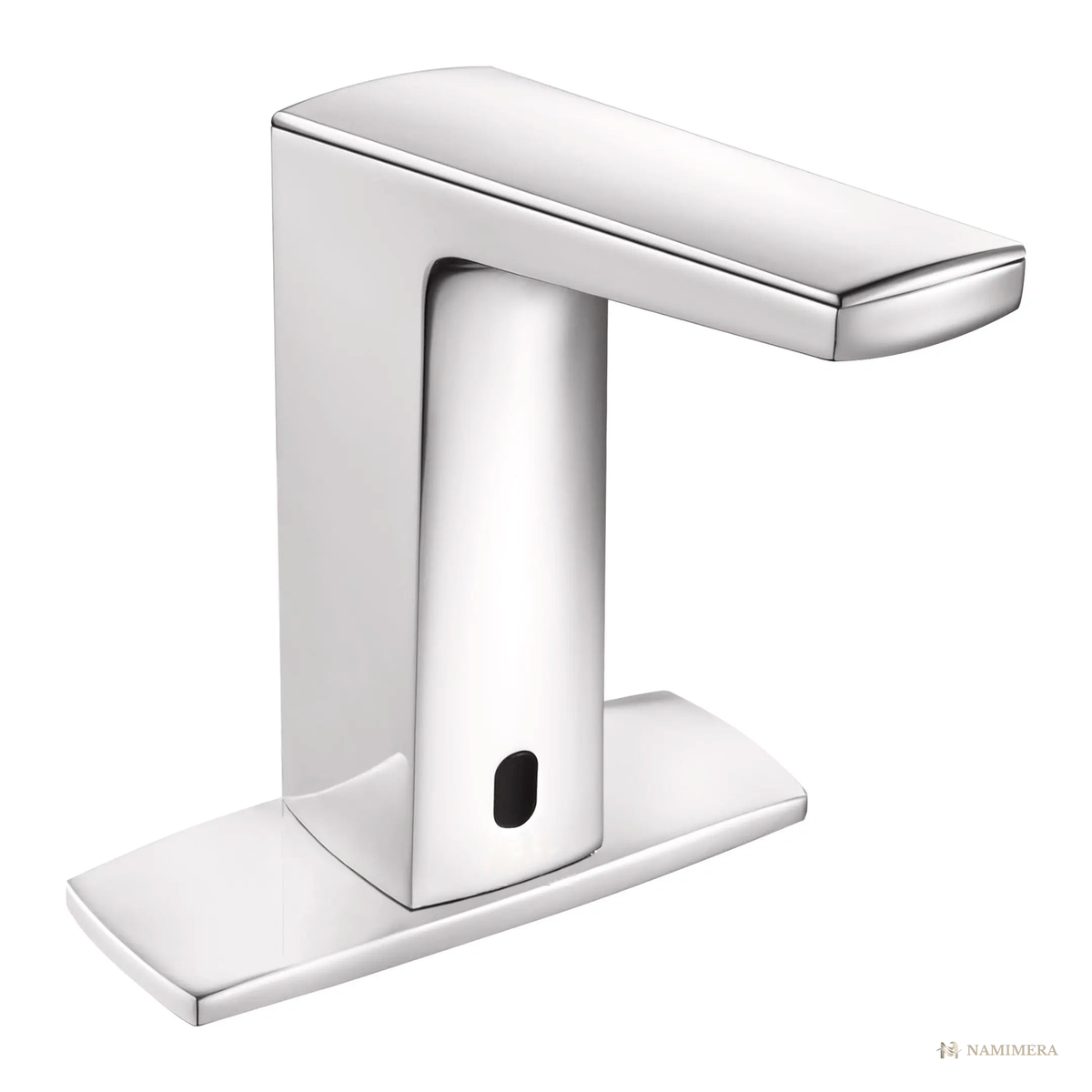 Namimera Commercial Touchless Bathroom Faucet with Thermostatic Shut-Off, 0.5 GPM, Polished Chrome - product view