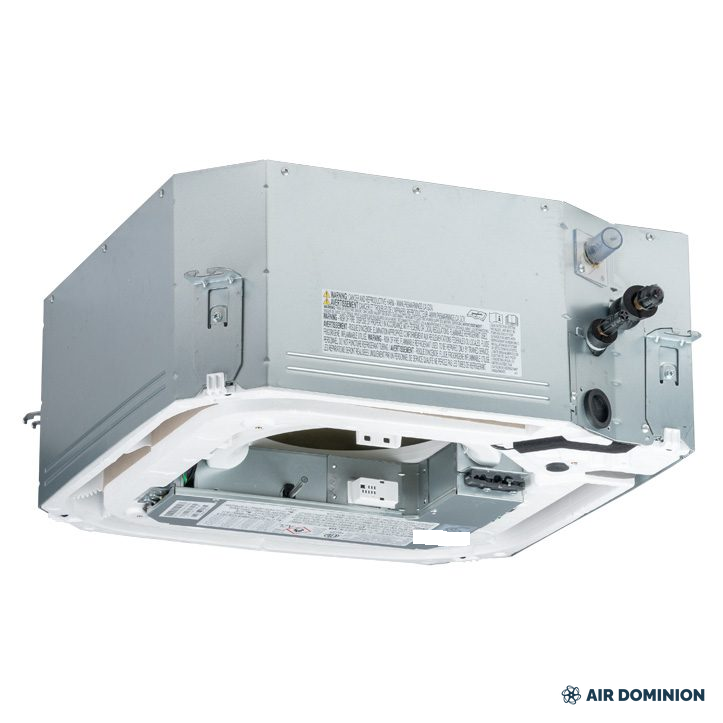 Air Dominion 12,000 BTU 21.1 SEER2 Single Zone Ceiling Cassette Mini Split Heat Pump System - detail view