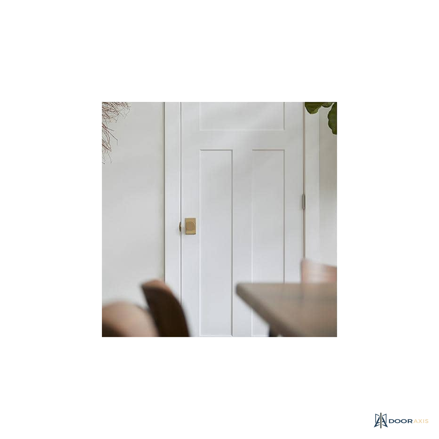 Door Axis Molded Composite Single Prehung Interior Door, Built to Order, 20 to 36 in Widths - panel and glazing detail