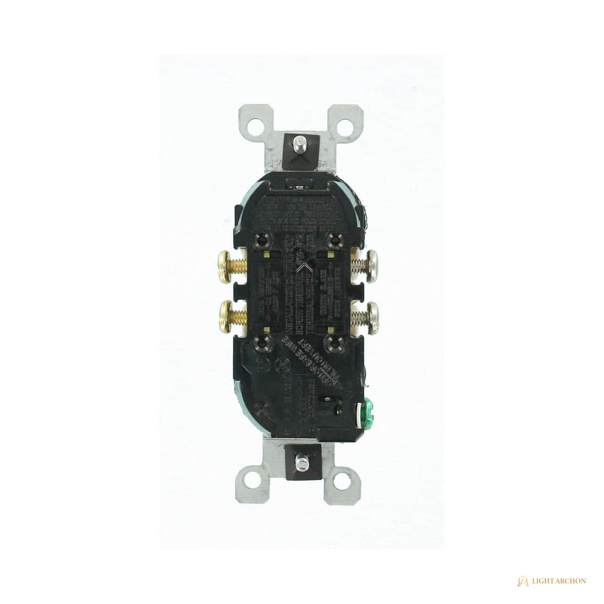 Light Archon Crestline 15A Duplex Outlet 10-Pack - construction detail