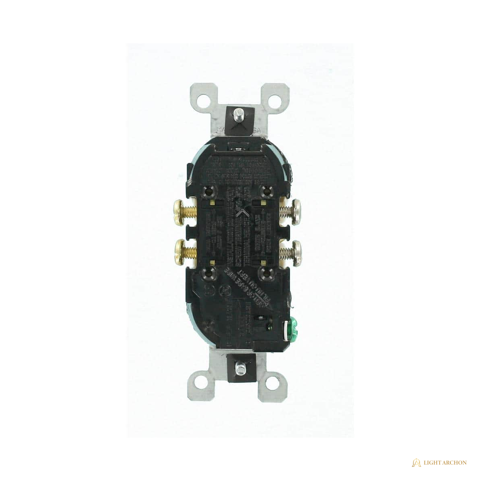 Light Archon Crestline 15A Duplex Outlet 10-Pack - construction detail