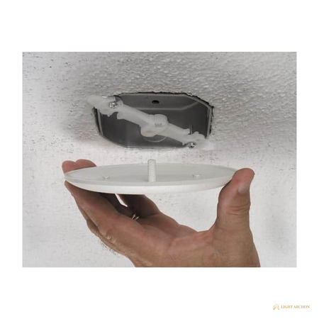 Light Archon CeilGuard Paintable Ceiling Box Cover - construction detail