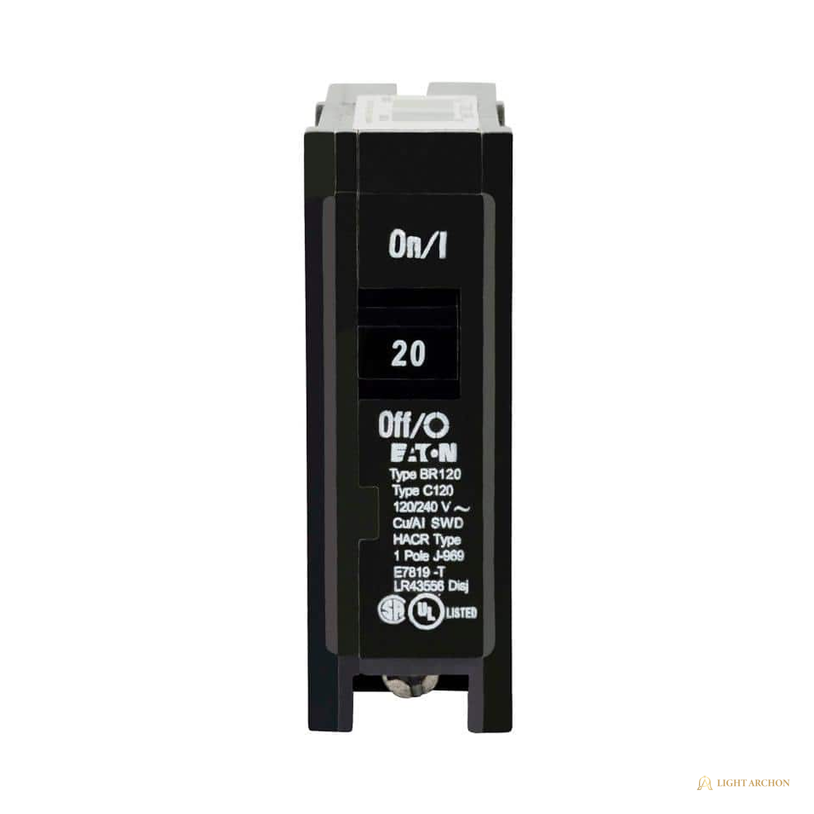 Light Archon Aegis 20A Single-Pole Circuit Breaker - construction detail