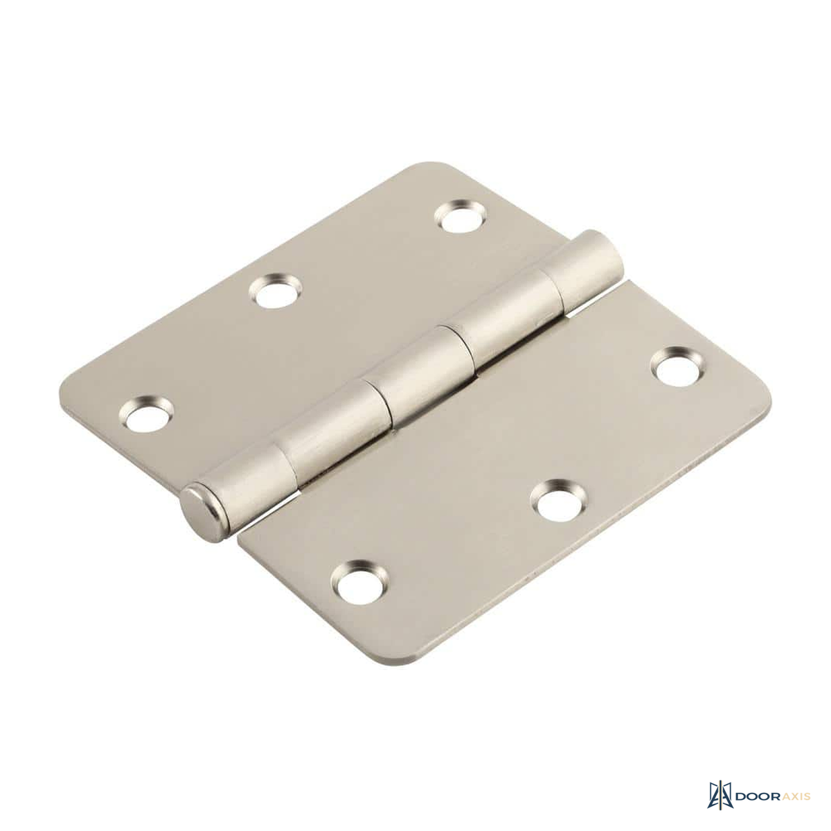 Door Axis Satin Nickel Butt Door Hinge Project Packs - panel and glazing detail