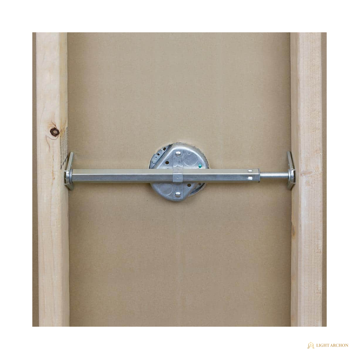 Light Archon TrussLock Fan-Rated Ceiling Boxes and Brace Kits - construction detail