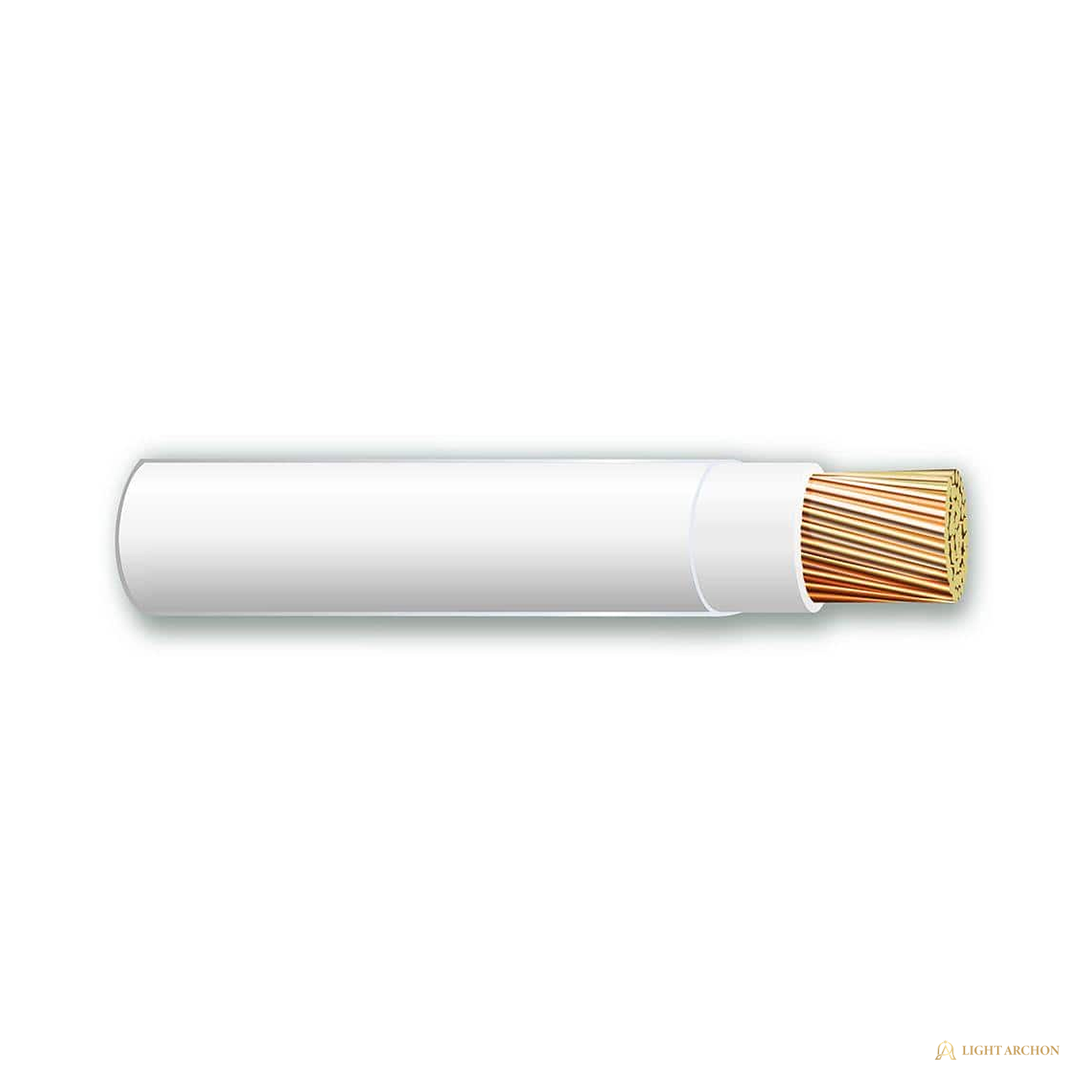 Light Archon SolidCore 12 AWG Solid Copper THHN Wire - construction detail
