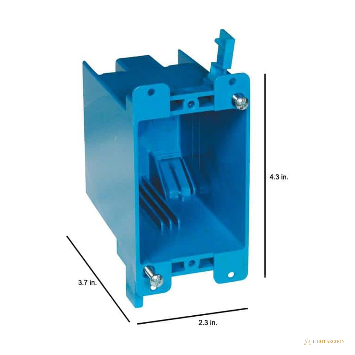 Light Archon TradeForm PVC Switch and Outlet Boxes - construction detail