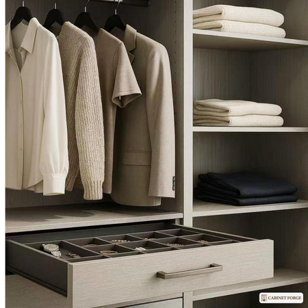 Cabinet Forge Closet Tower Cabinet Set - construction detail