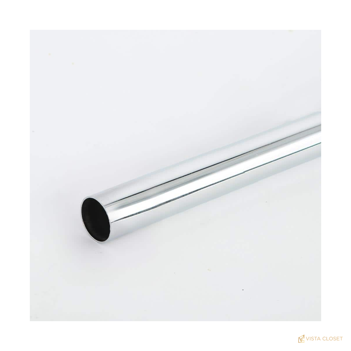 Vista Closet 72 in. Heavy-Duty Steel Closet Rod - construction detail