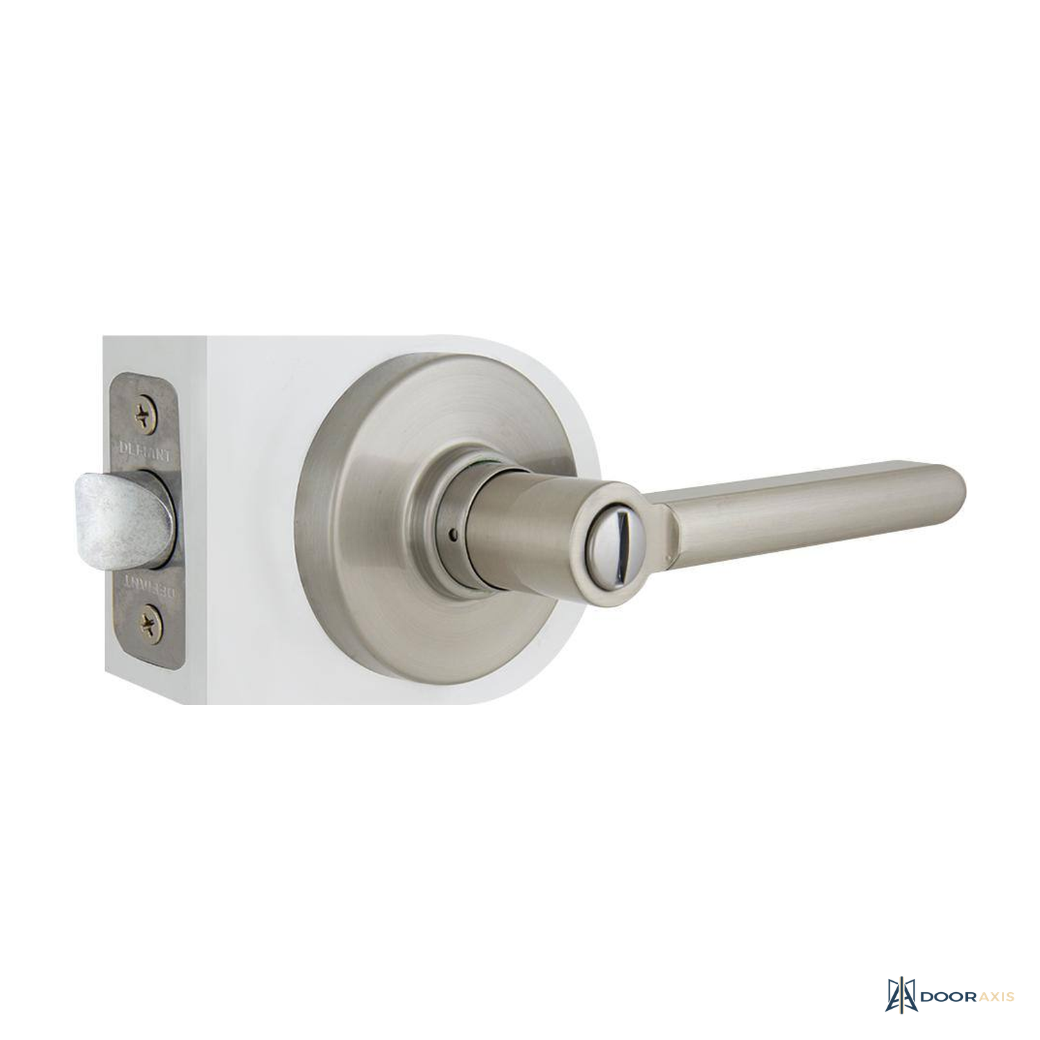 Door Axis Straight Privacy Door Lever Project Packs - panel and glazing detail