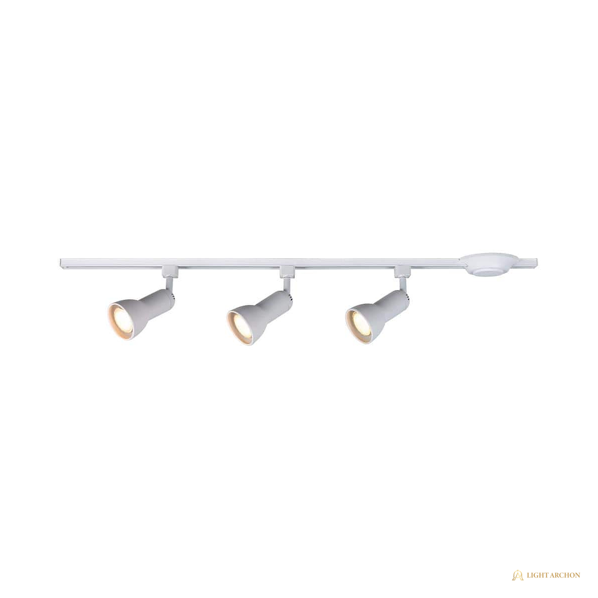 Light Archon Axis 4 ft. Linear Track Kit with 3 Step Heads, White - construction detail