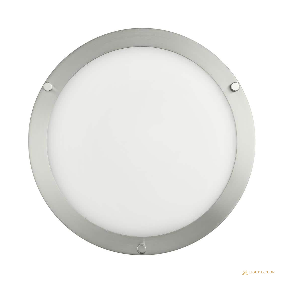Light Archon Calder 12 in. Selectable CCT LED Flush Mount with Frosted Diffuser - construction detail