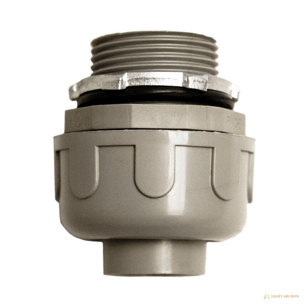 Light Archon SealPath Liquidtight Nonmetallic Conduit Connector, 3/4 in. - construction detail