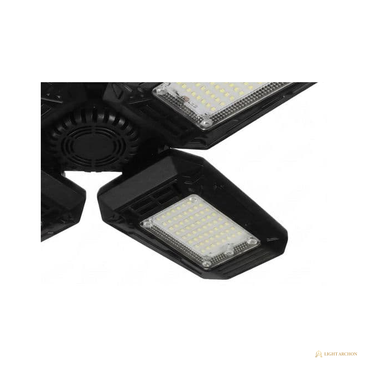 Light Archon Quadra 4-Panel Adjustable LED Garage Light, 5400 Lumens Daylight, Plug-In - construction detail