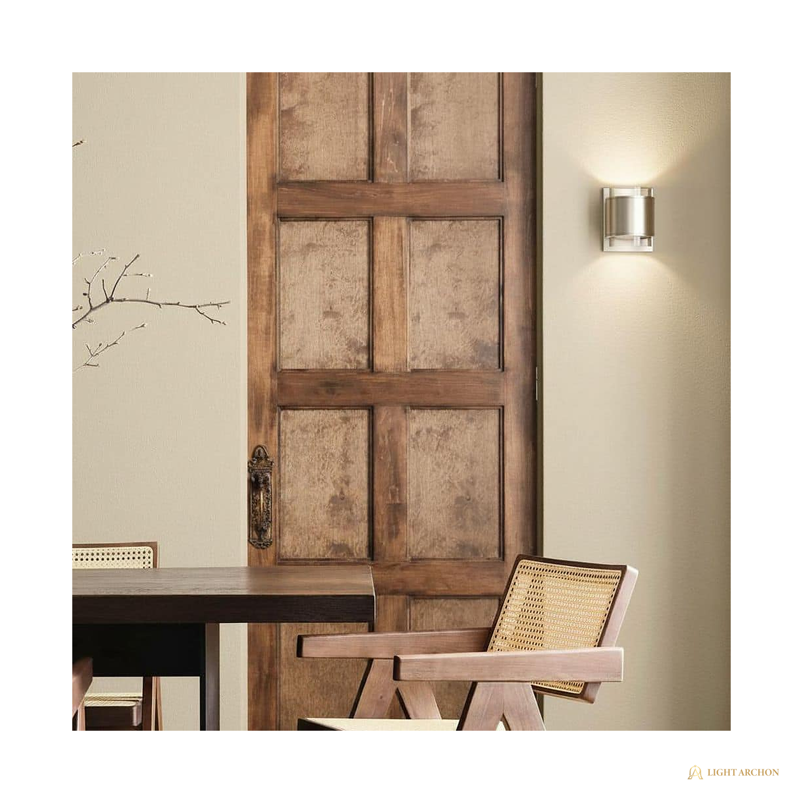 Light Archon Cylindra 4.38 in. LED Cylinder Wall Sconce - construction detail