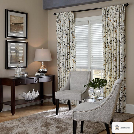 Vanguard Shade Blackout Grommet Drapery Panel, Custom Length - detail view