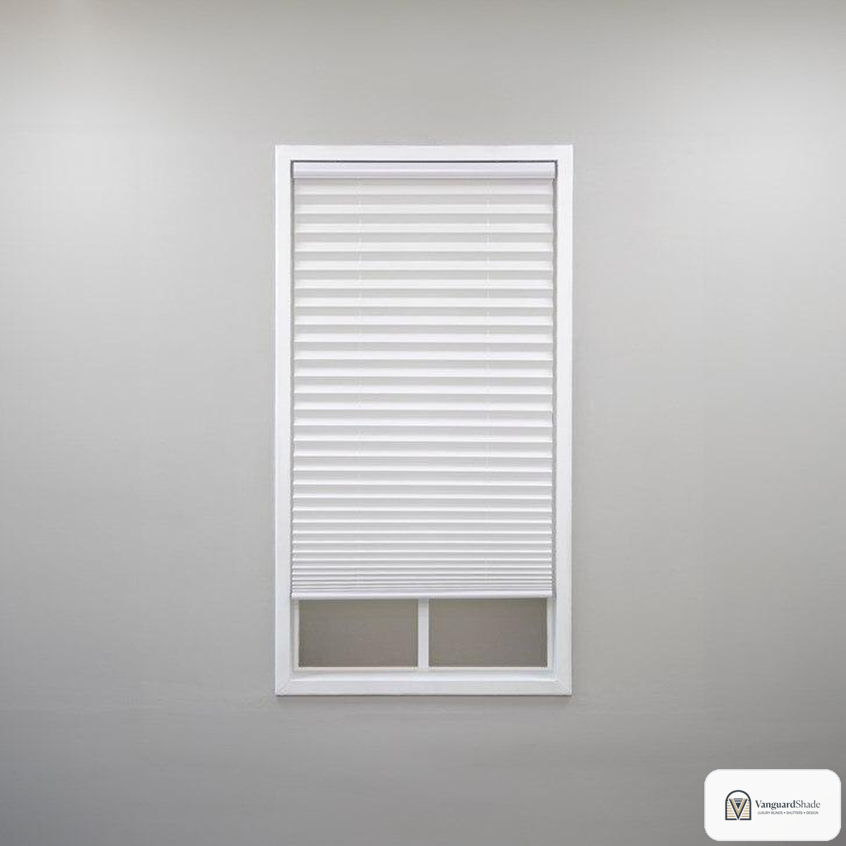 Vanguard Shade 2 in. Pleated Shade, Light Filtering, Custom Cut - detail view
