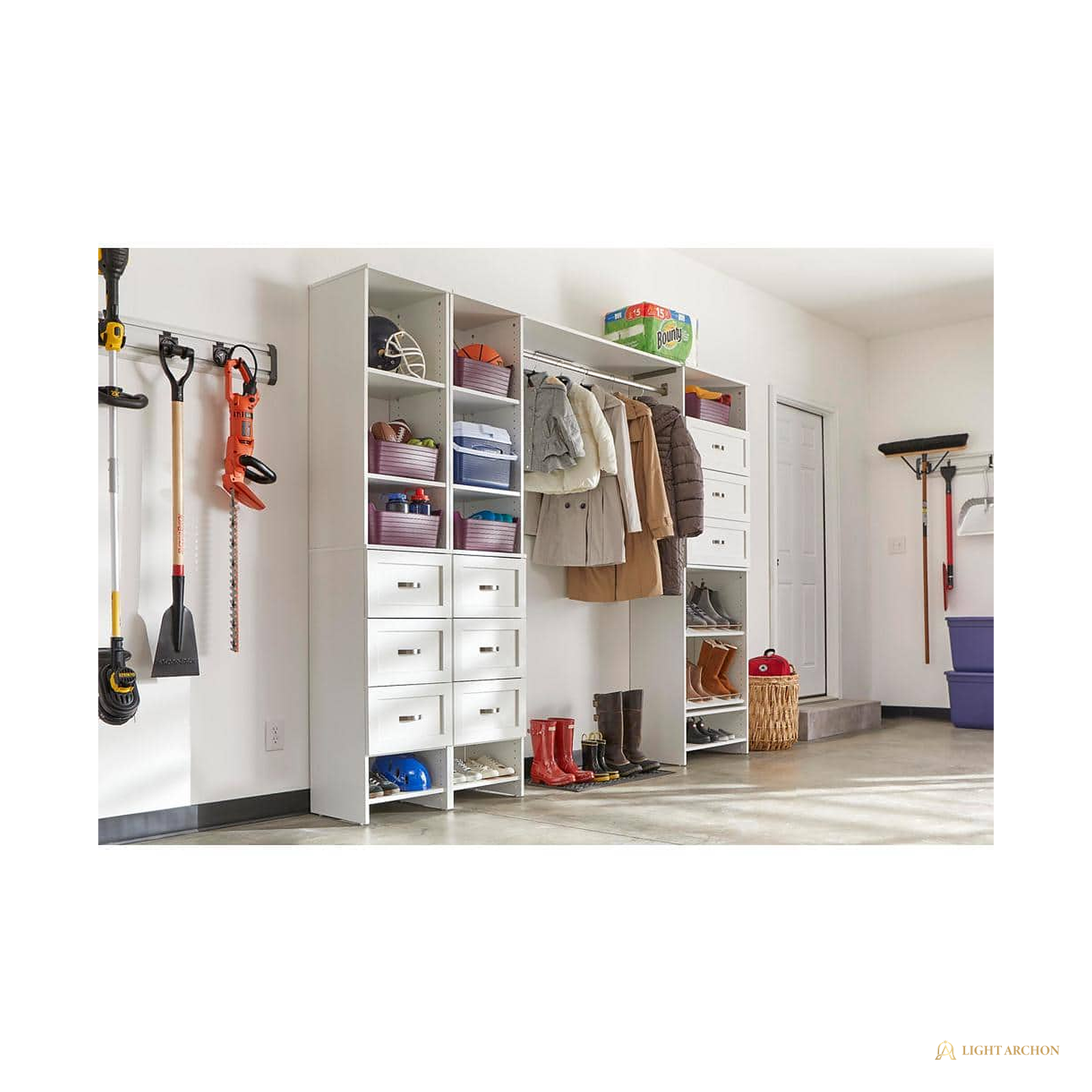 Light Archon Hearthline 15A Duplex Outlet - construction detail