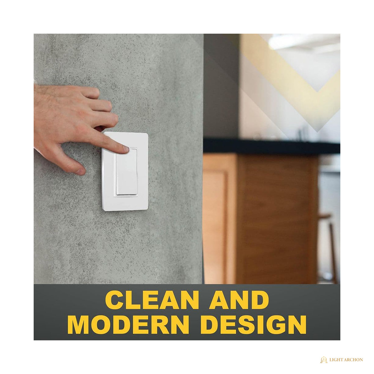 Light Archon Cadence 15A Rocker Wall Switch 20-Pack - construction detail