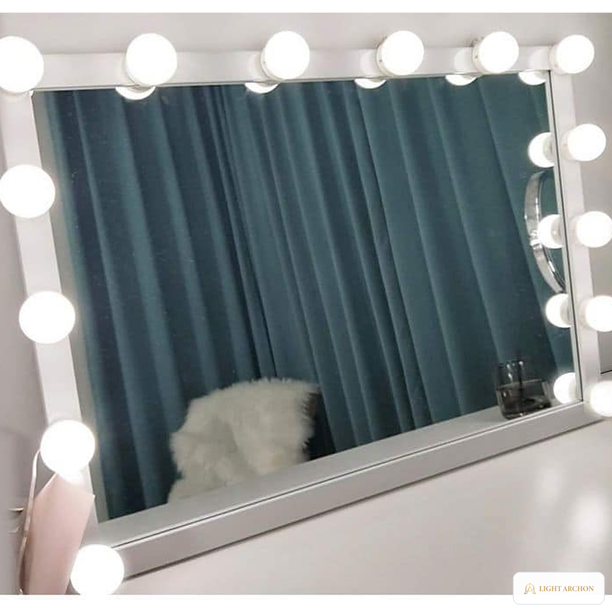 Light Archon Starlet 14-Light USB Mirror Light Kit with Dimming and 3 Light Modes, White - construction detail