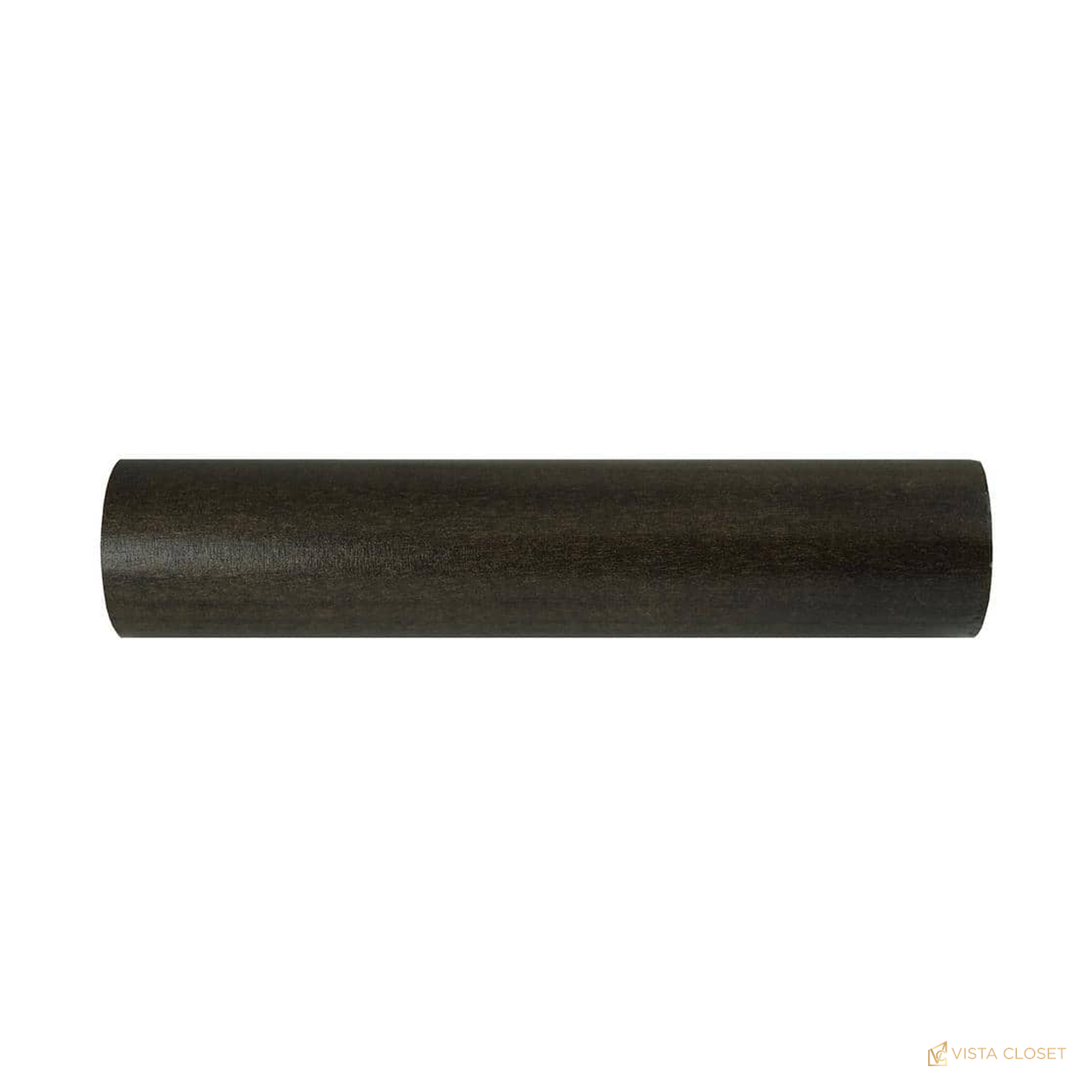 Vista Closet 96 in. Heavy-Duty Wood Closet Rod - construction detail