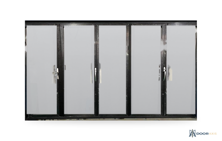 Door Axis 68 Series Aluminum Bi-Fold Patio Door System, Insulated Glass - panel and glazing detail