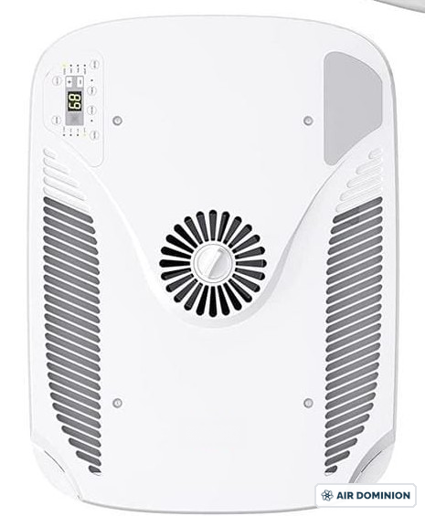 Air Dominion 15,000 BTU RV Rooftop Air Conditioner with Heat Pump - system components