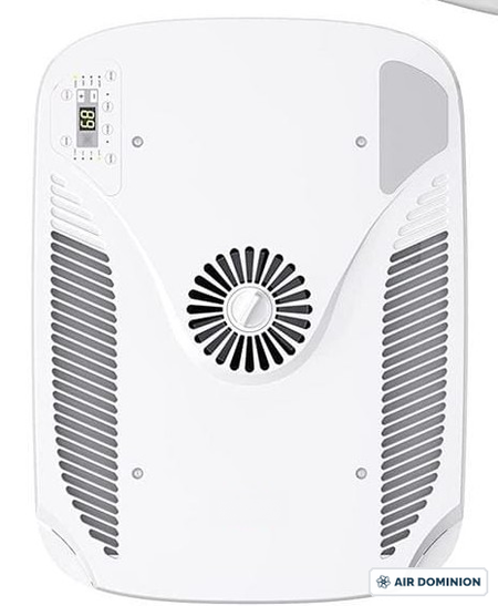 Air Dominion 15,000 BTU RV Rooftop Air Conditioner with Heat Pump - system components