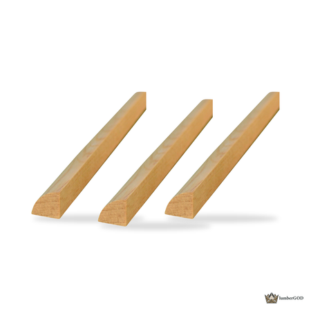 Lumber God Quarter Round Molding, 8 ft - product view