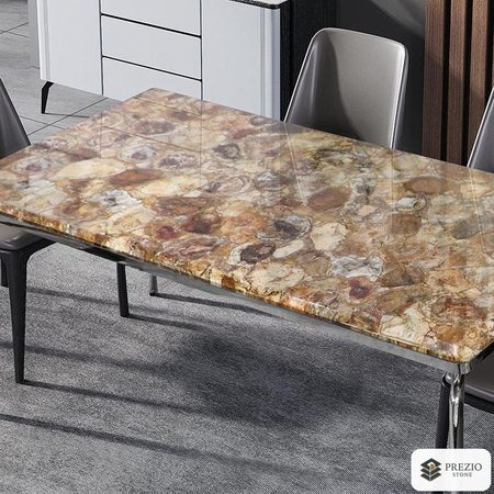 Prezio Stone Petrified Wood Gemstone Surface Program - installed application