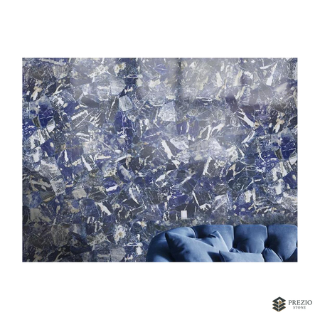 Prezio Stone Sodalite Blue Jasper Gemstone Surface Program - installed application