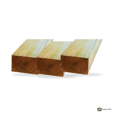 Lumber God 4x6 Pressure Treated Post, Ground Contact - stacked unit view
