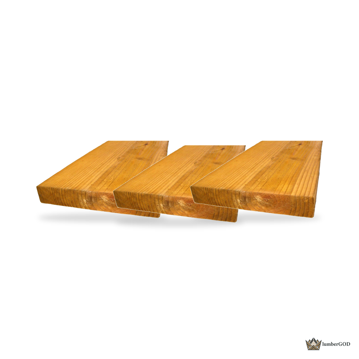 Lumber God 2x10 SYP No. 1 Dimensional Lumber, Kiln Dried - stacked unit view