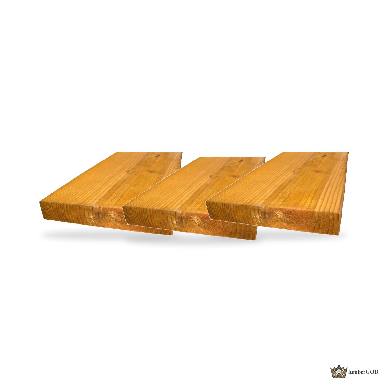Lumber God 2x10 SYP No. 1 Dimensional Lumber, Kiln Dried - stacked unit view