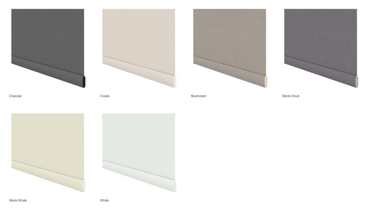 Vanguard Shade Blackout Roller Shade, Custom Cut - colorway overview