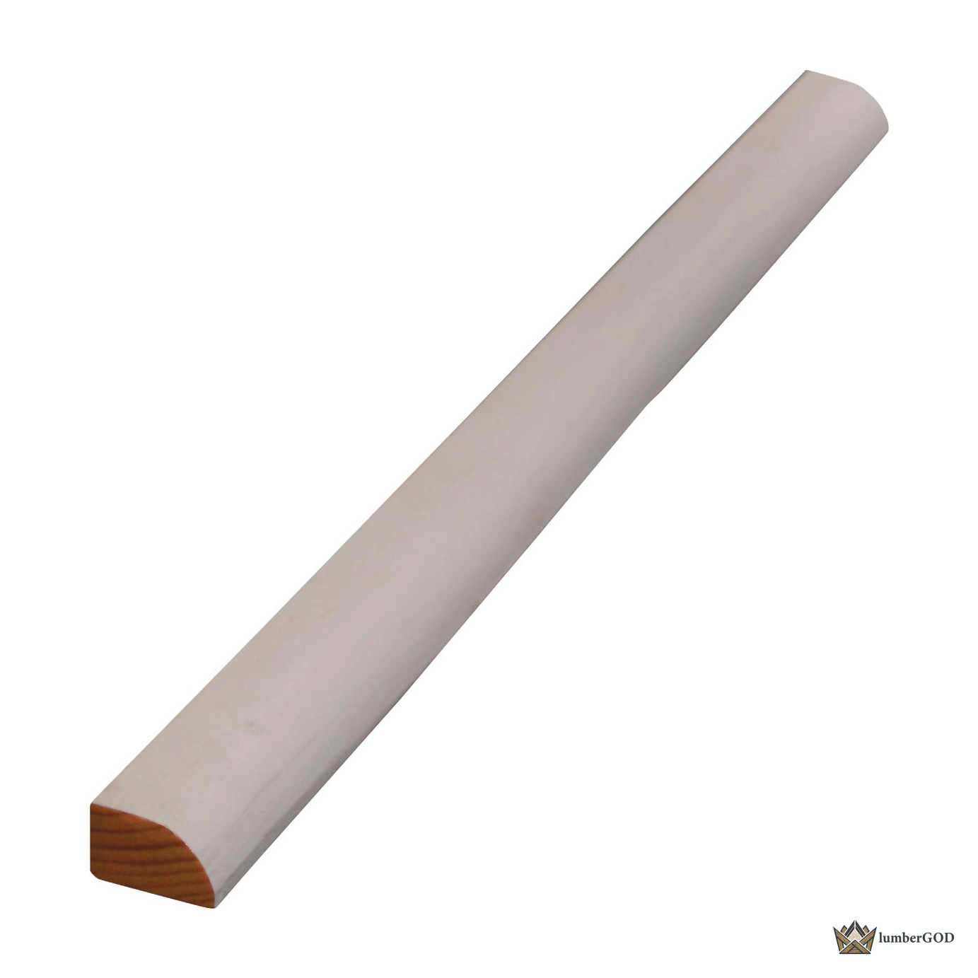 Lumber God Base Shoe Molding, 1/2 x 3/4 in, 8 ft - alternate view