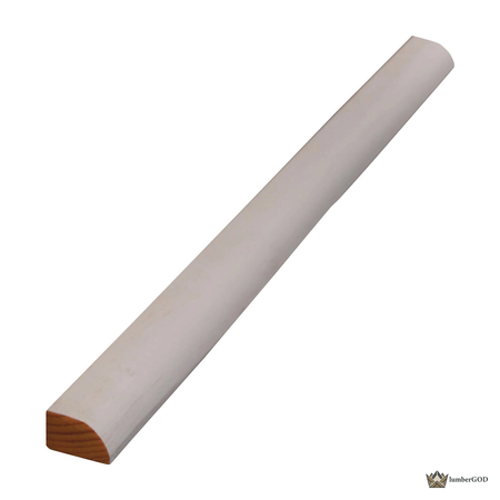 Lumber God Base Shoe Molding, 1/2 x 3/4 in, 8 ft - alternate view