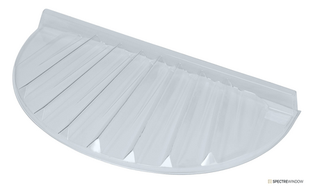 Spectre Window 40 in. x 17 in. Window Well Cover - installed view