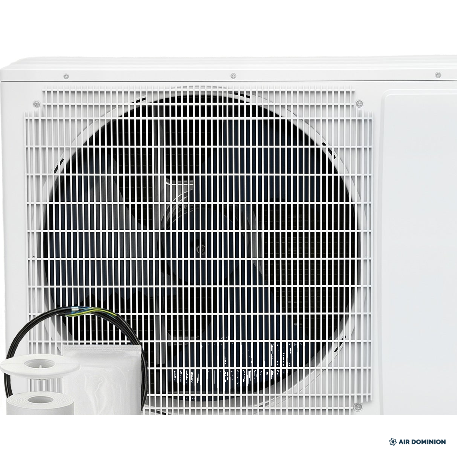 Air Dominion 18,000 BTU 21.4 SEER2 Single Zone Cold Climate Wall-Mounted Mini Split Heat Pump System - system components