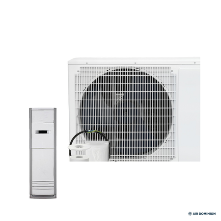 Air Dominion 24,000 BTU Floor-Standing Mini Split Heat Pump System - system components