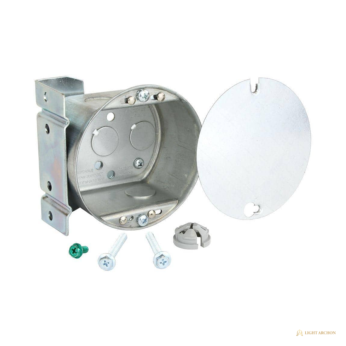 Light Archon TrussLock Fan-Rated Ceiling Boxes and Brace Kits - angle view