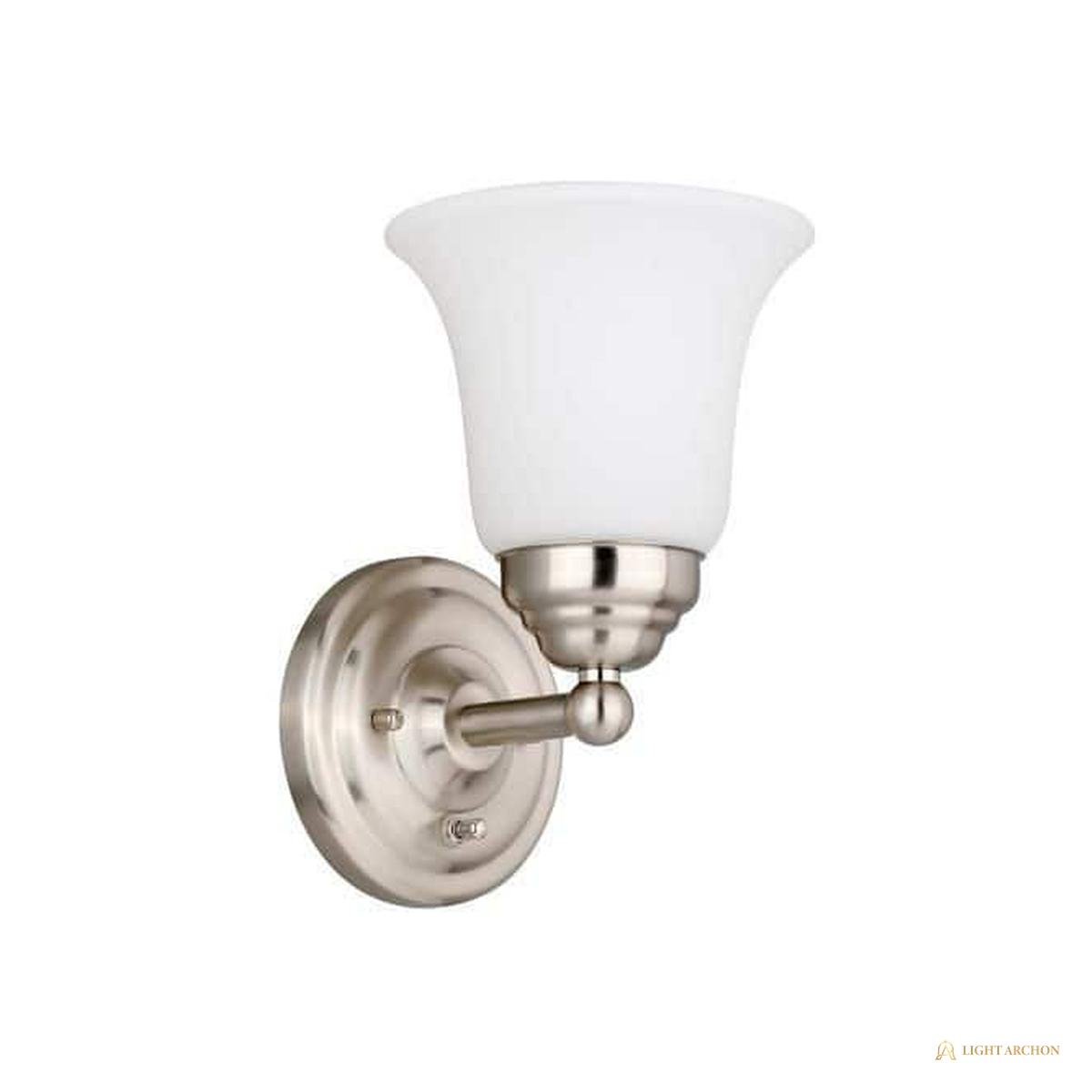 Light Archon Marlowe 1-Light Wall Sconce with Integrated Switch - angle view