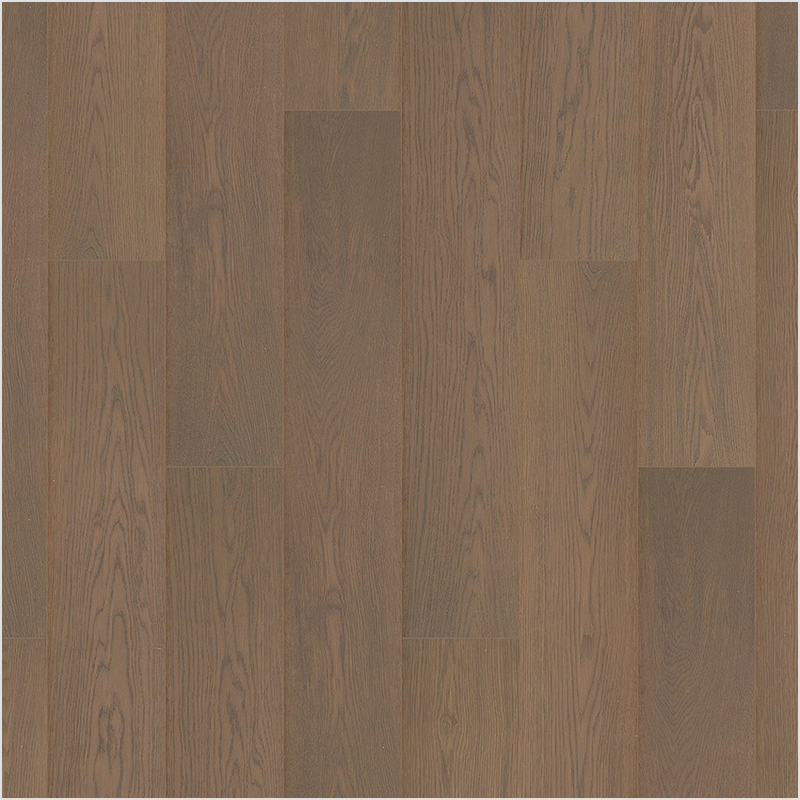 Lumber God AC4 Water Resistant Laminate Wood Flooring, 10 mm with Attached Pad - Bistro Patel Oak finish swatch